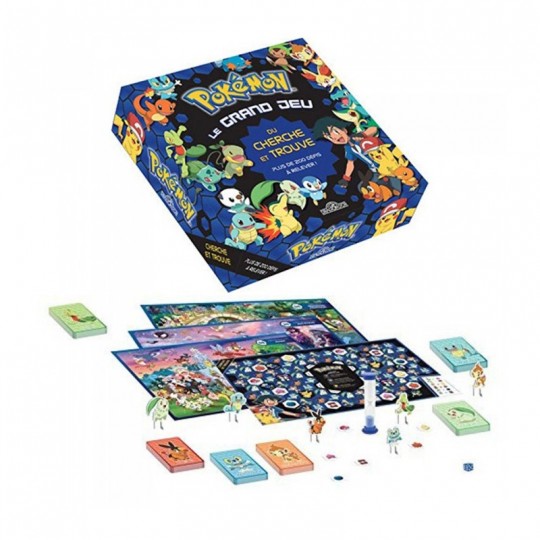 Pokémon le grand jeu du cherche et trouve - Boutique BCD JEUX