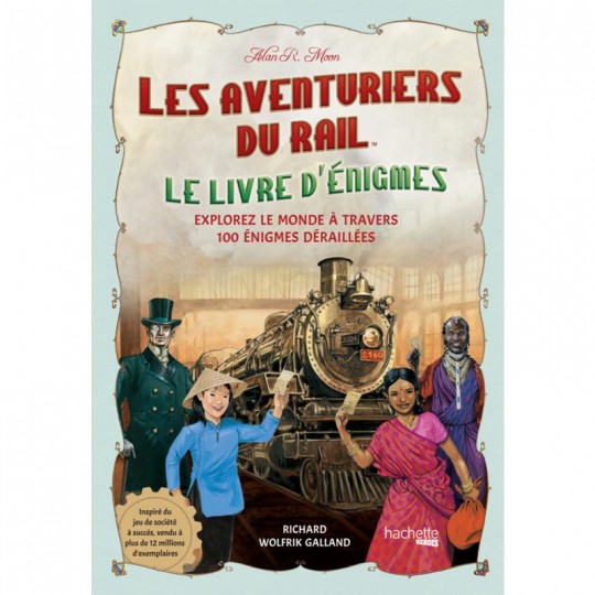 Les Aventuriers du Rail - Le livre d'énigmes Hachette Heroes - 2