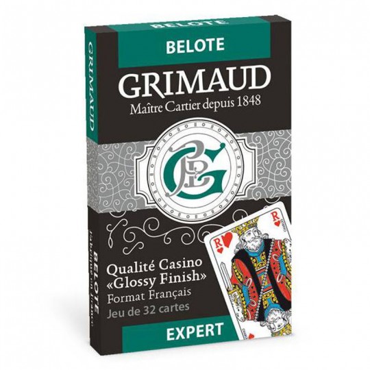 Jeu de Belote Expert 32 cartes - Grimaud Grimaud - 1