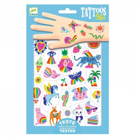 Tattoos Rainbow - Djeco Djeco - 1