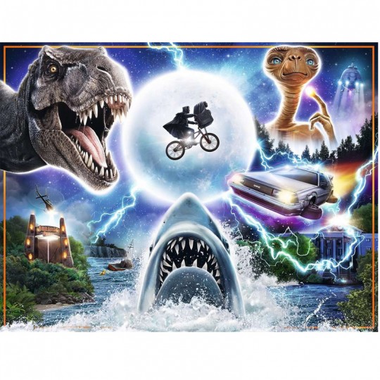 Puzzle Les films cultes d'Universal - 2000 pcs Ravensburger - 1