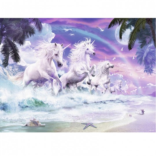 Puzzle Licornes sur la plage - 150 pcs XXL Ravensburger - 2