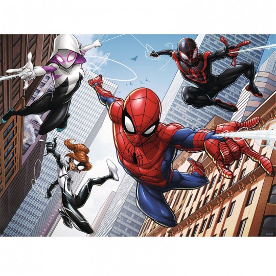 Puzzle Les pouvoirs de l'araignée Spider-man - 200 pcs XXL Ravensburger - 1