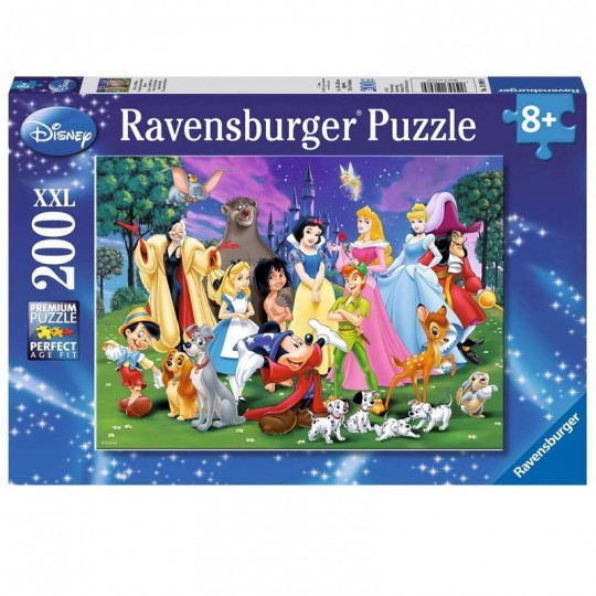 Puzzle Les grands personnages Disney - 200 pcs XXL Ravensburger - 1