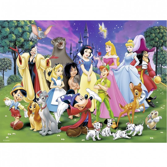 Puzzle Les grands personnages Disney - 200 pcs XXL Ravensburger - 2