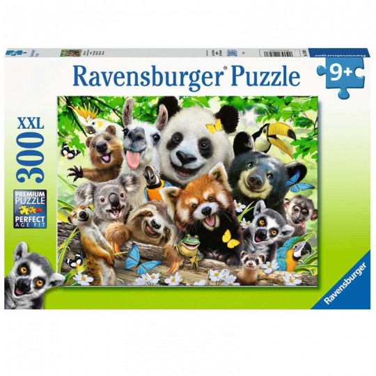 Puzzle Le selfie des animaux sauvages - 300 pcs XXL Ravensburger - 1