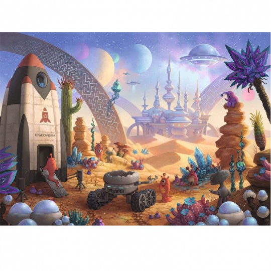Escape puzzle Kids - La mission spatiale Ravensburger - 1