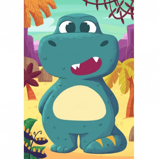 Puzzle Mix&Match 3x24 pcs - Mignons dinosaures Ravensburger - 3