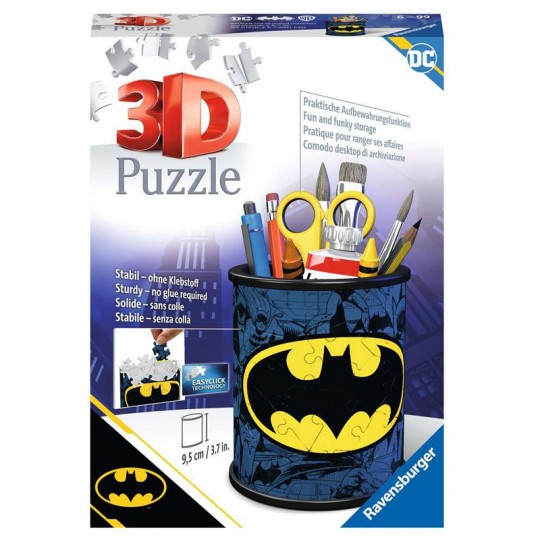 Puzzle 3D Pot à crayons Batman - 54 pcs Ravensburger - 2