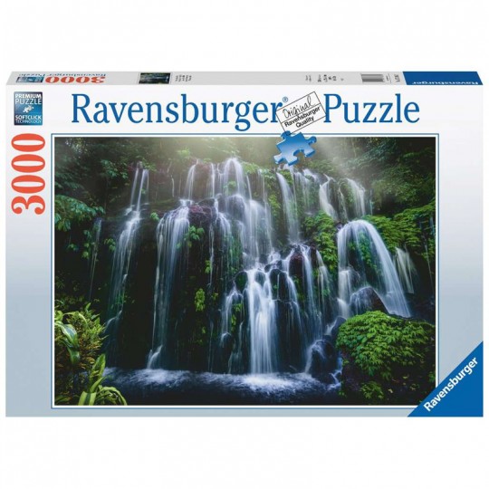 Puzzle Chutes d'eau, Bali - 3000 pcs Ravensburger - 2