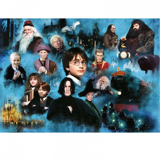 Puzzle Le monde magique d'Harry Potter - 1000 pcs Ravensburger - 1