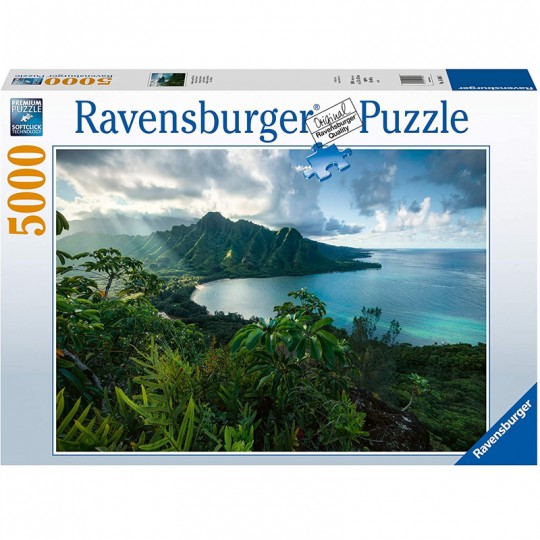 Puzzle Vue sur Hawaï - 5000 pcs Ravensburger - 1