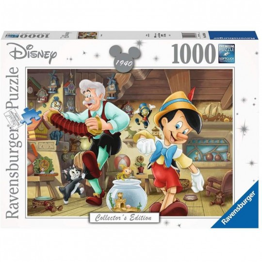 Puzzle Pinocchio (Collection Disney) - 1000 pcs Ravensburger - 1