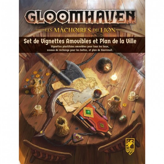 Set de Vignettes Amovibles et Plan - Gloomhaven : Les Mâchoires du Lion Cephalofair Games - 1