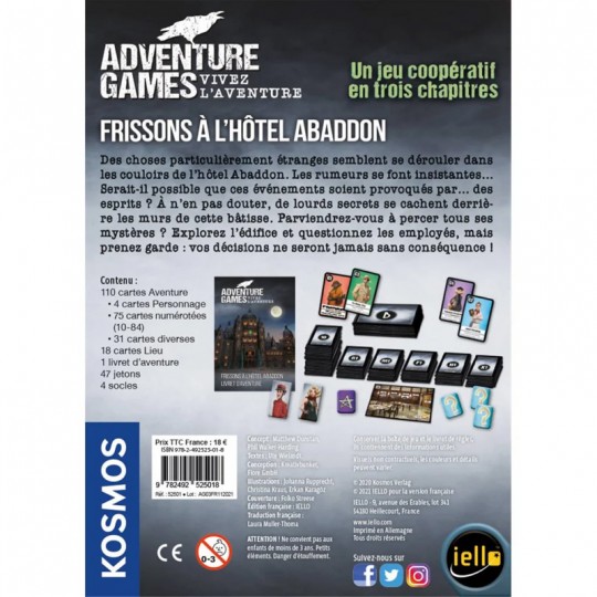 Adventure Games : Frissons à l'Hotel Abaddon Kosmos - 3