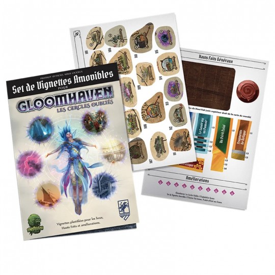 Set de Vignettes Amovibles - Gloomhaven : Extension Les Cercles Oubliés Cephalofair Games - 1