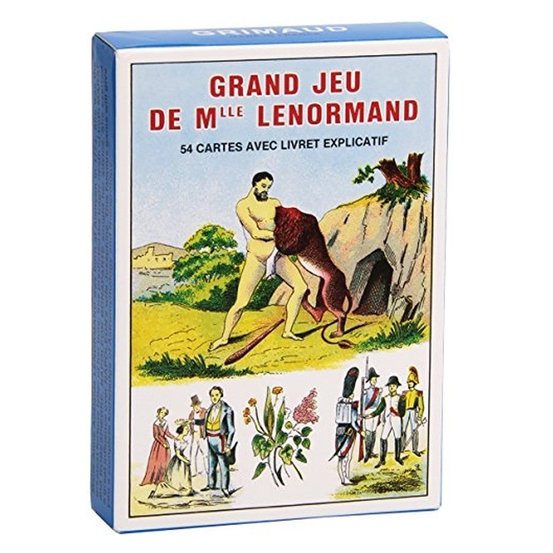 Boite de Grand jeu de Mlle Lenormand - Grimaud