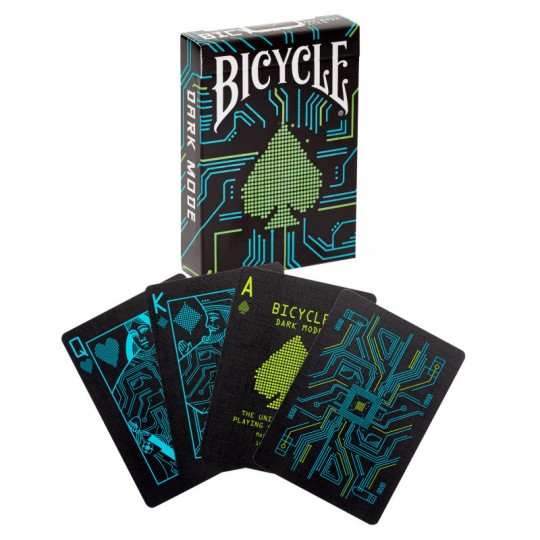 Jeu de 54 Cartes Dark Mode - Bicycle Creatives Bicycle - 1