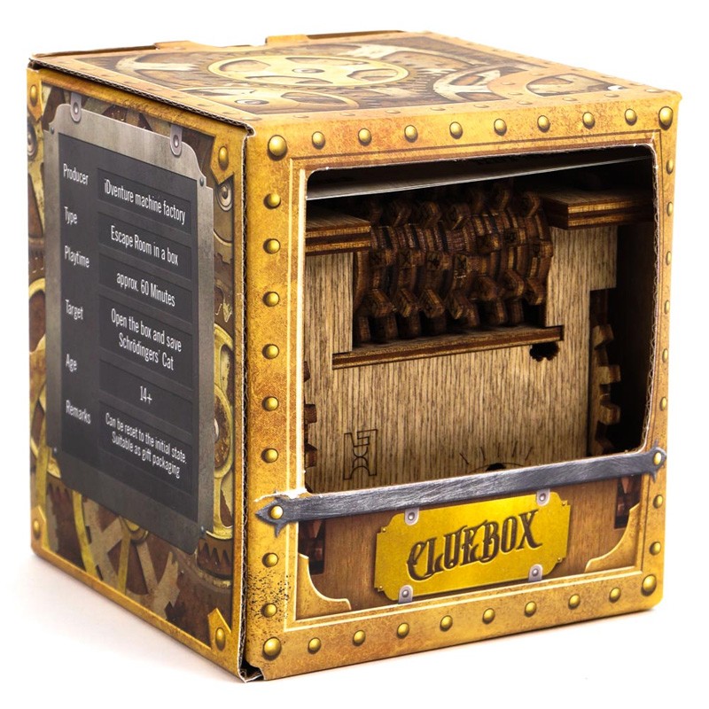 Cluebox : Schrodinger' s Cat - Un jeu Tribuo - Boutique BCD JEUX