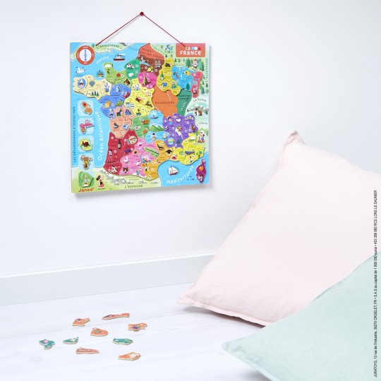 Puzzle France Magnétique Nouvelles régions Janod - 3