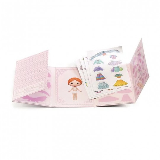 Miss Lilyruby stickers repositionnables Tinyly - Djeco Djeco - 2