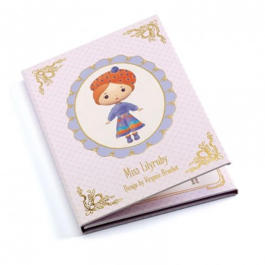 Miss Lilyruby stickers repositionnables Tinyly - Djeco Djeco - 1