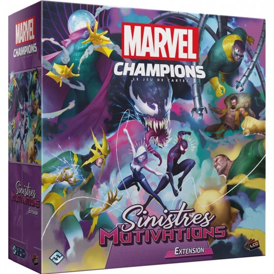Extension Marvel Champions : Sinistres Motivations Fantasy Flight Games - 1