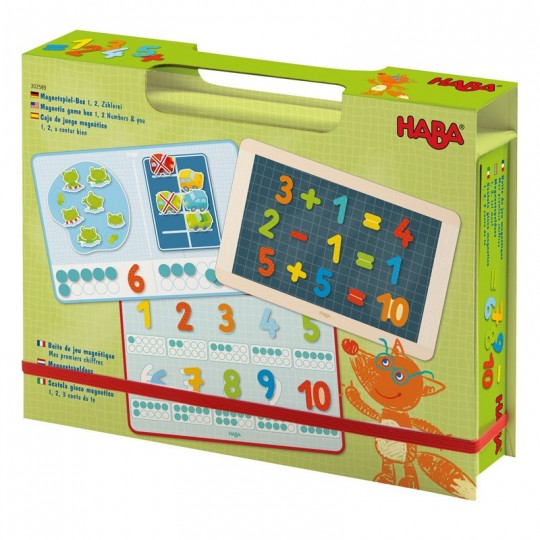 Boîte de jeu magnétique Mes premiers chiffres Haba - 2
