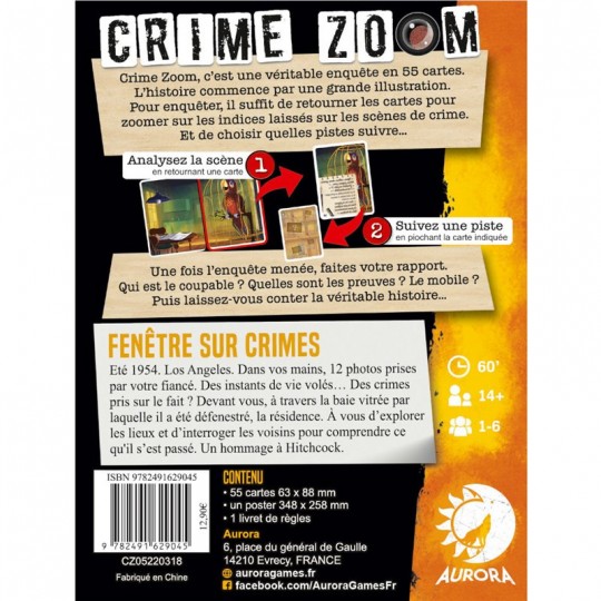 Crime Zoom - Fenêtre sur Crimes Aurora - 2