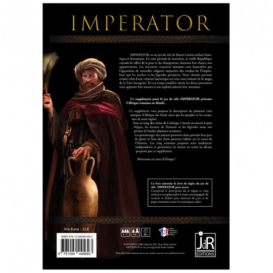 IMPERATOR - Supplément Africa JDR Editions - 2