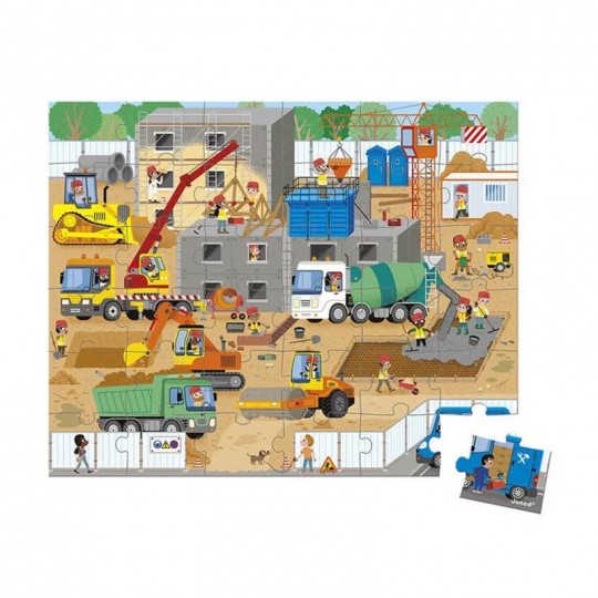 Puzzle Chantier - 36 pcs - Janod Janod - 2