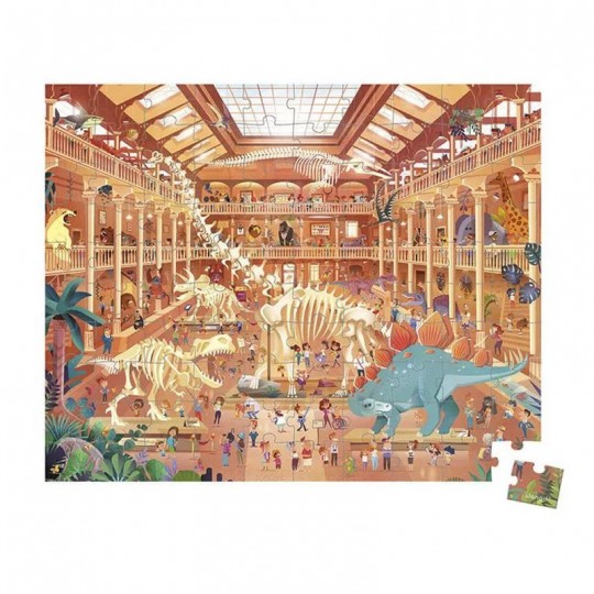 Puzzle Musée Histoire Naturelle - 100 pcs - Janod Janod - 1