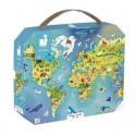 Puzzle Monde - 100 pcs Janod - 1 Puzzle Monde - 100 pcs Janod - 1