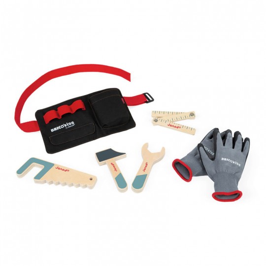 Ceinture de bricolage outils avec gants - Janod Janod - 1