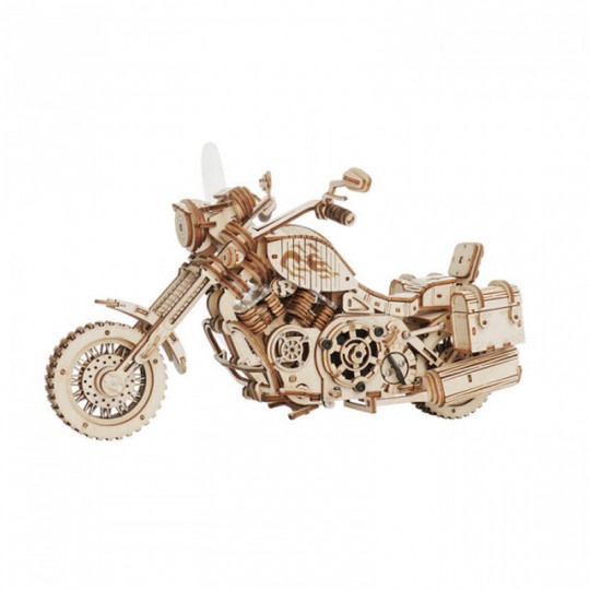 Cruiser Moto - Puzzle en Bois 3D Rokr Rokr - 1