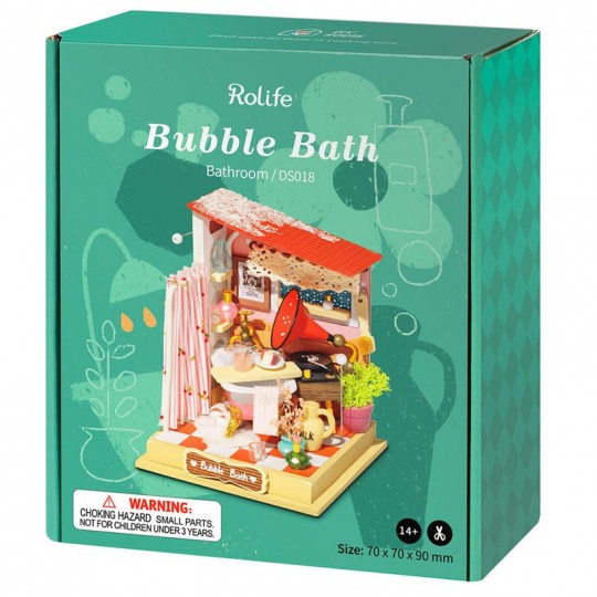 Bubble Bath Salle de Bain - Miniatures 3D DIY Rolife Rolife - 2