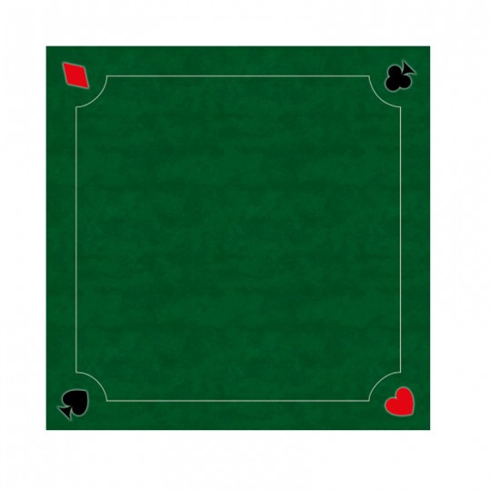 Tapis Multi - Coeur de Pique Excellence : Vert 70x70cm Excellence - 1