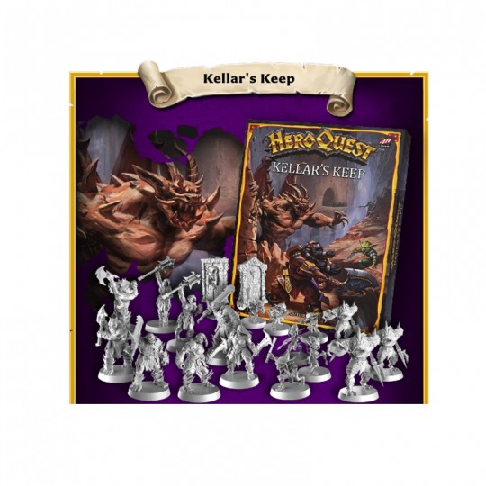 HeroQuest - Extension La Forteresse de Kellar Hasbro - 2