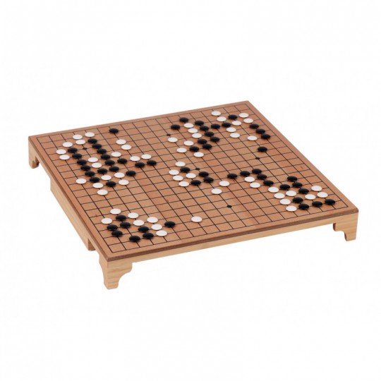 Jeu de Go à tiroir - en bois de pin et plateau MDF Loisirs Nouveaux - 2