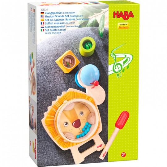 Coffret musical Léo le lion Haba - 1