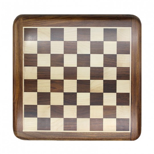 Echiquier marqueté 40cm en Palissandre - Cases 42mm Loisirs Nouveaux - 1