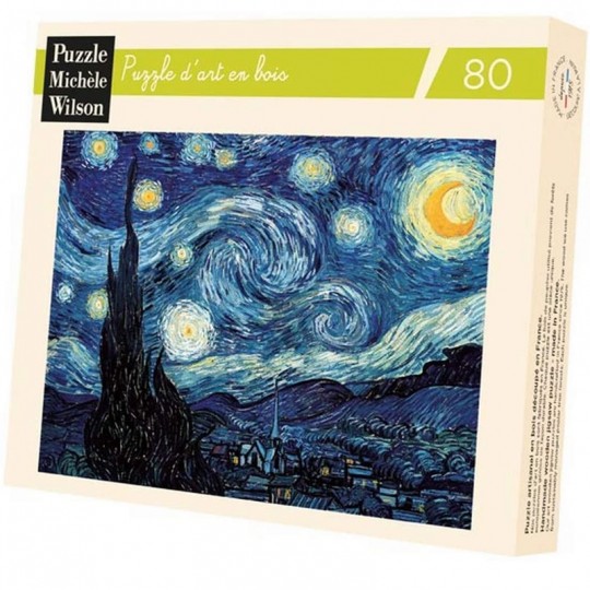 Puzzle bois Michèle Wilson - Nuit Etoilée - 80 pcs Puzzle Michèle Wilson - 1