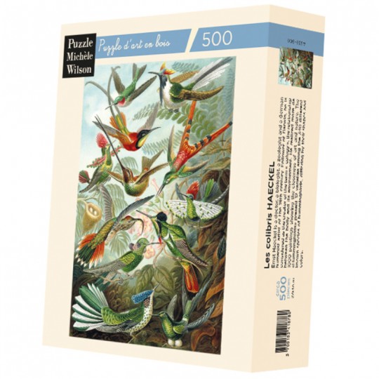 Puzzle Bois Michèle Wilson - Les Colibris - 500 pcs Puzzle Michèle Wilson - 1