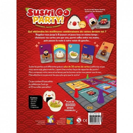 Sushi Go ! Party Cocktail Games - 3