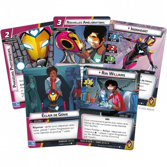 Extension Marvel Champions : Ironheart Fantasy Flight Games - 2