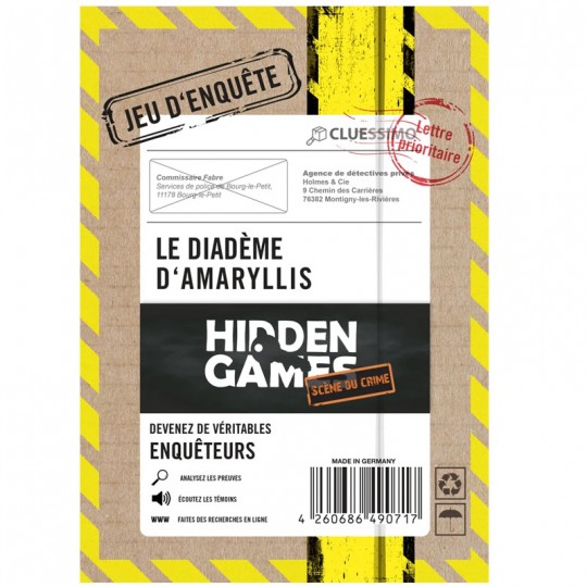 Hidden Games - Le Diademe d'Amaryllis Hidden Games - 1
