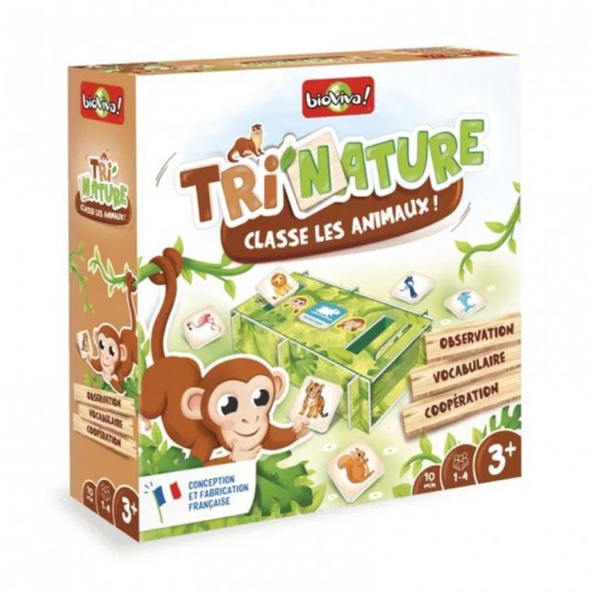 Récré Nature - Tri'Nature : Classe les Animaux Bioviva Editions - 1