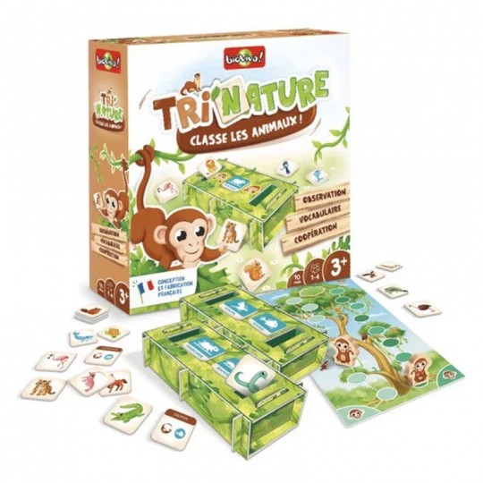 Récré Nature - Tri'Nature : Classe les Animaux Bioviva Editions - 2