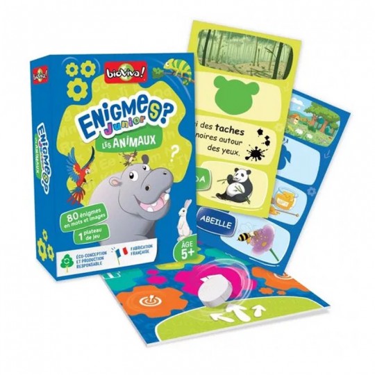 Énigmes Junior - Les animaux Bioviva Editions - 2