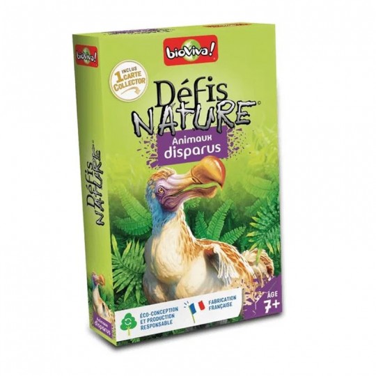 Défis Nature - Animaux disparus Bioviva Editions - 1